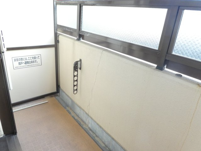 ジョイモアーのバルコニー
