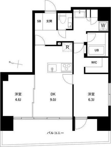 リテラス押上の間取り