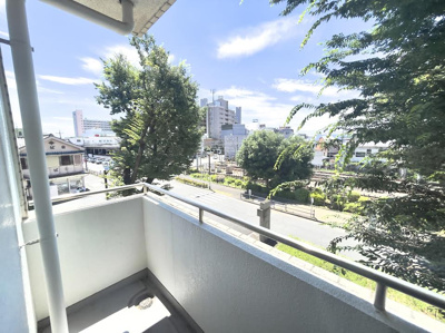 【展望】 | エクシード美園 | 南向きの明るい眺望です