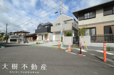 【前面道路含む現地写真】 | 海老名市国分寺台２丁目 新築戸建て 全2棟【仲介手数料無料】