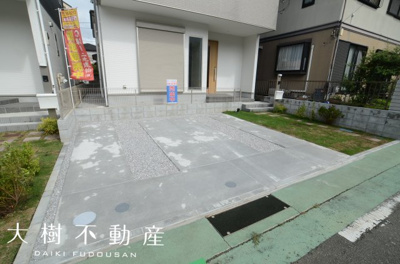 【駐車場】 | 海老名市国分寺台２丁目 新築戸建て 全2棟【仲介手数料無料】