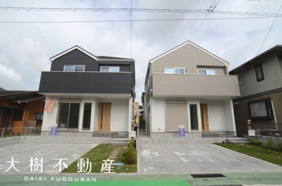 【外観】 | 海老名市国分寺台２丁目 新築戸建て 全2棟【仲介手数料無料】 | 海老名市を中心に地域密着で営業♪不動産のことなら「大樹不動産」へ