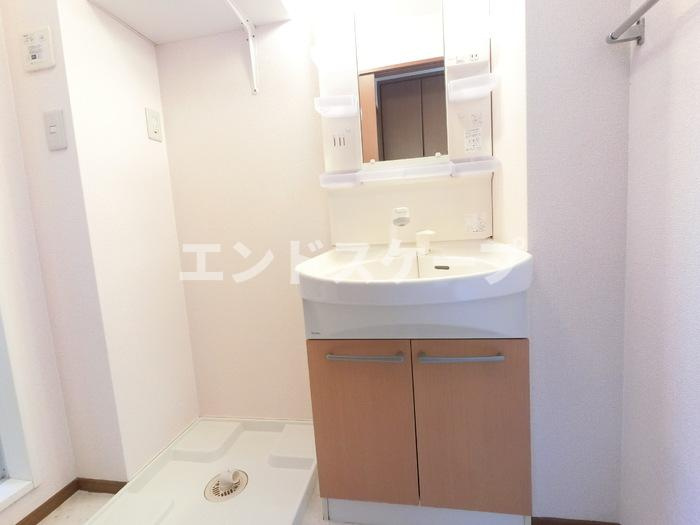 ウィルモアメゾンの洗面所|高崎、前橋、伊勢崎エリアのお部屋探しはエンドスケープまで！お客様の理想お聞かせ下さい♪