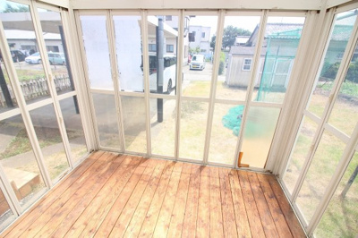【その他】 | 太田市脇屋町　中古戸建 | 雨の日でも助かるサンルーム付きです☆