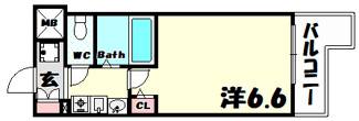 【間取り】 | エステムコート新神戸エリタージュ