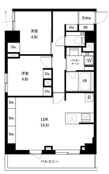 【間取り】 | アーバンパーク高井戸