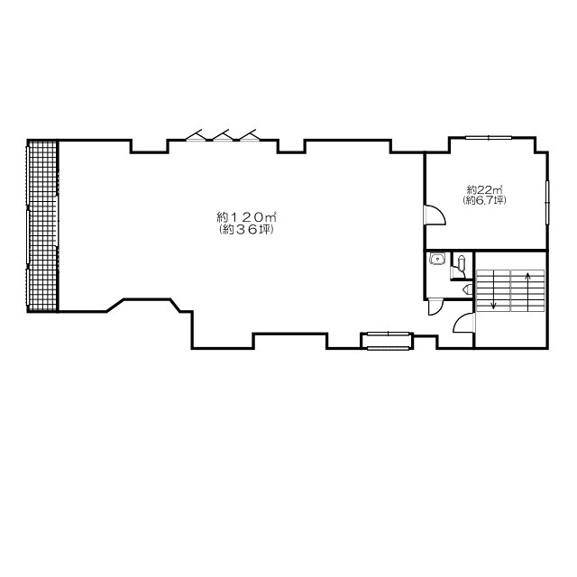 共栄大通8丁目ビルの間取り