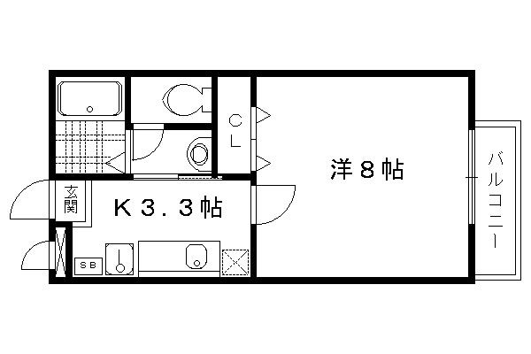 パークハイムひのきの間取り|【代表的な間取りです】