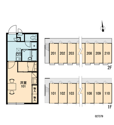 【区画図】 | レオパレスMANABE | 画像3