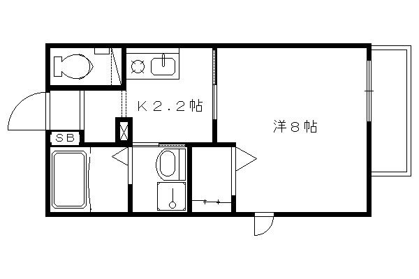 メゾンプラムの間取り