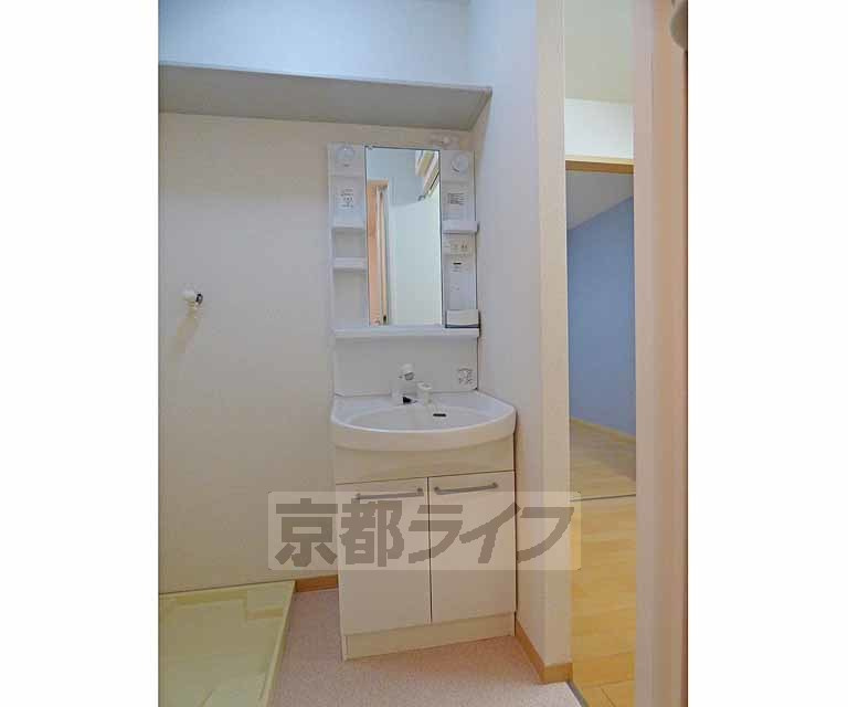 メゾンプラムの独立洗面台