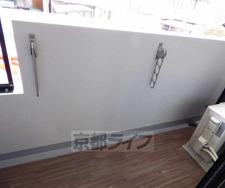 ベラジオ堀川今出川Ⅱのバルコニー