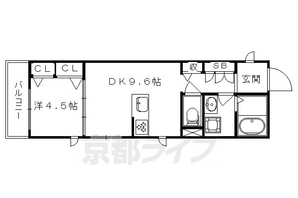 Ｃｈａｒｉｓ御所東の間取り|他タイプの間取りです。