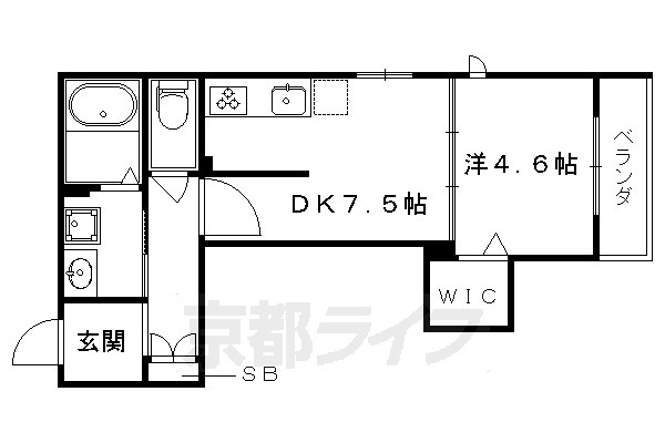 Ｃｈａｒｉｓ御所東の間取り|他タイプの間取りです。