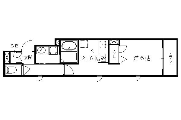 Ｃｈａｒｉｓ御所東の間取り|【代表的な間取りです】