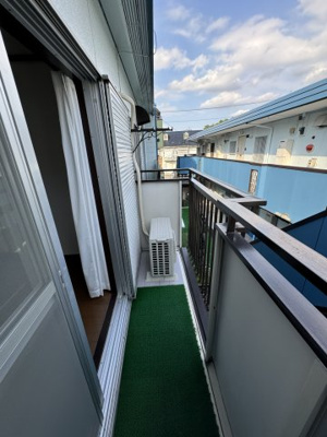 【バルコニー】 | エクセルドリームタウンB | ※同タイプ、別部屋写真使用。