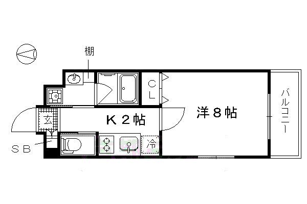モナド　ｍｏｎａｄｏの間取り|【代表的な間取りです】