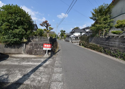 【前面道路含む現地写真】 | 平佐町字北ノ口　土地