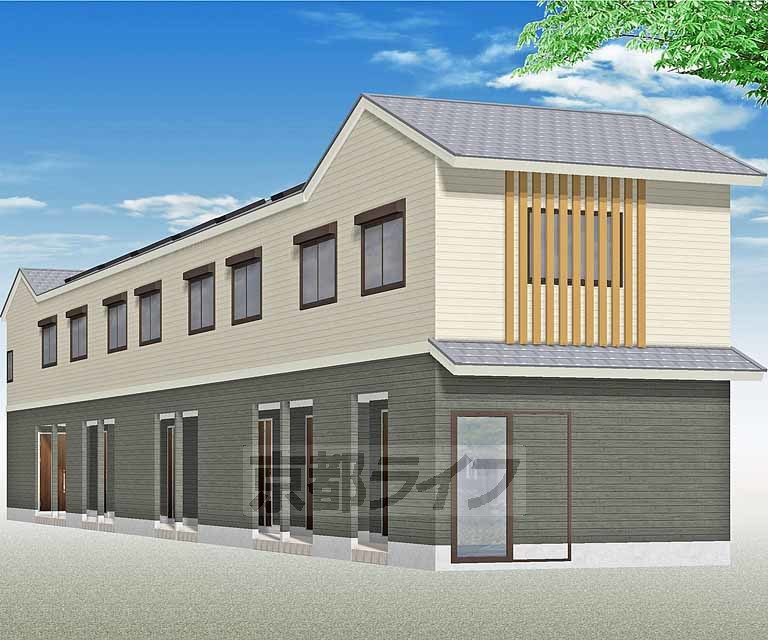 エスペランサ西陣芝大宮の外観パース