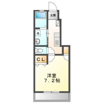 パシフィコ　Ａの間取り