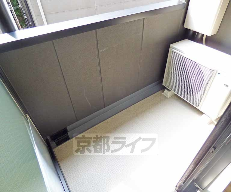 清淳西陣のバルコニー