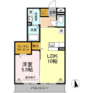 【間取り】 | ルミエール E棟