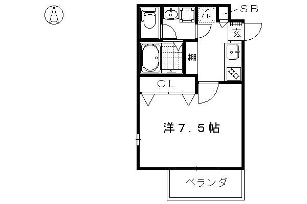 ネストル－Ｎｅｓｔｏｒ－の間取り|【代表的な間取りです】