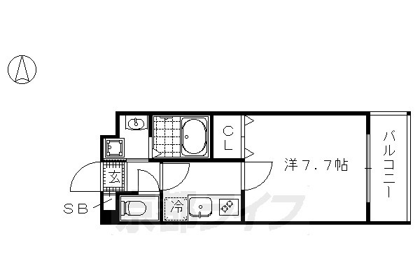 ネストル－Ｎｅｓｔｏｒ－の間取り|別タイプのお部屋です