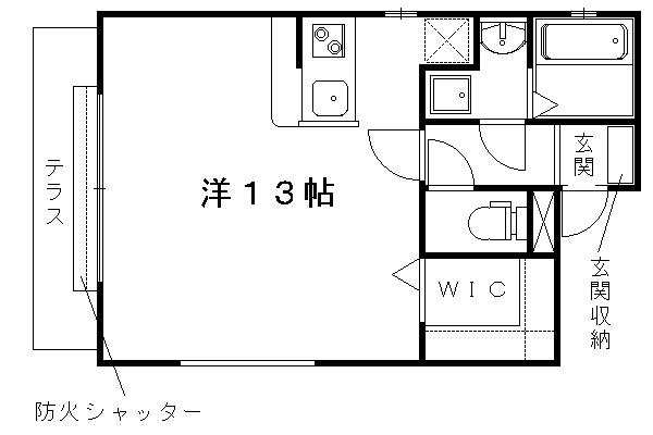 エスペランサ鴨川の間取り|【代表的な間取りです】