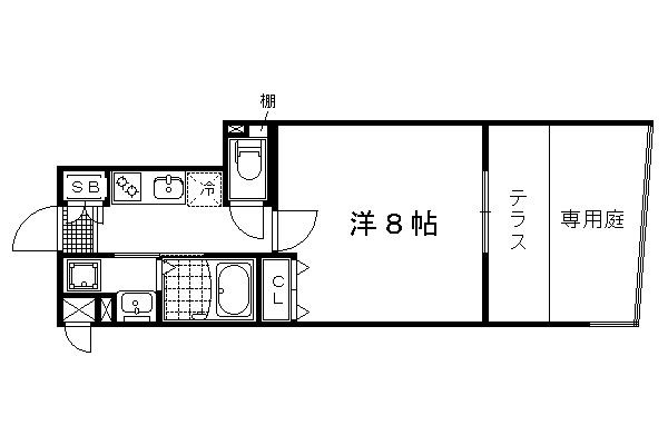 べラジオ堀川今出川の間取り|【代表的な間取りです】