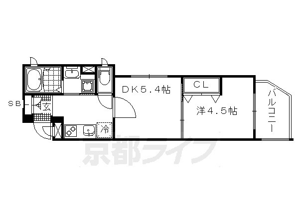 べラジオ堀川今出川のその他|別タイプの間取りです。