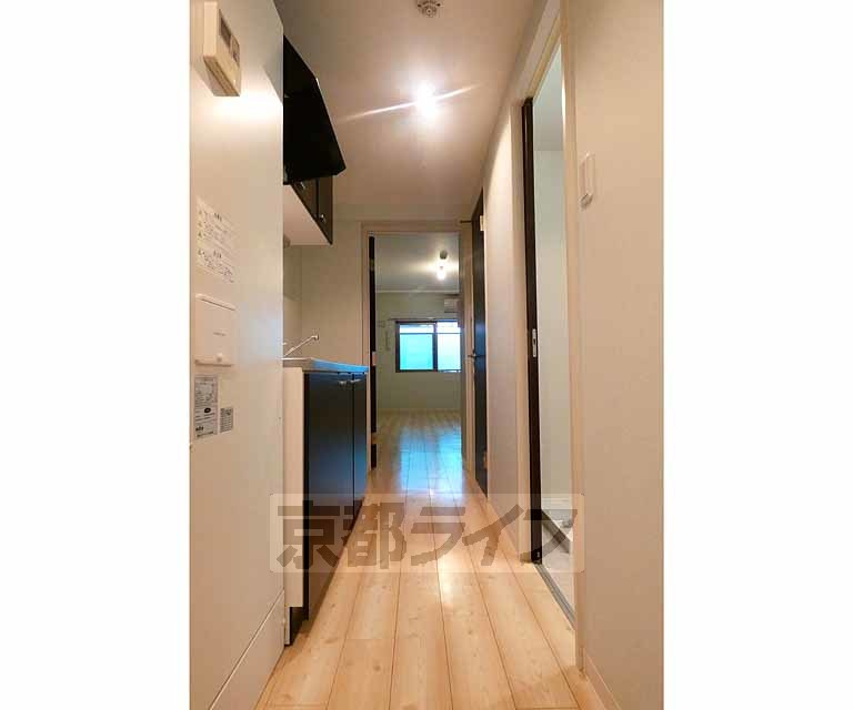 ドルフソレイユ鞍馬口の玄関|玄関です