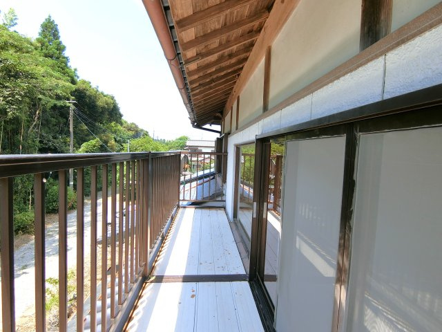 東金市上谷戸建５LDKのバルコニー
