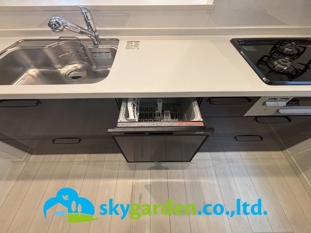 秦野市曽屋　未入居戸建　全1棟1号棟のキッチン