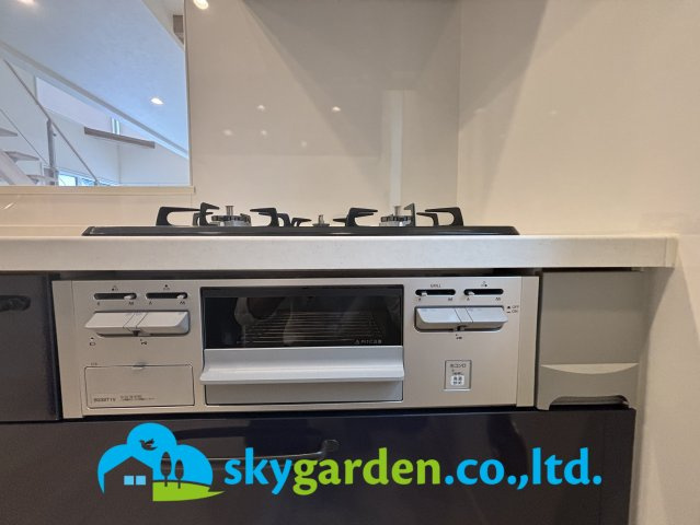 秦野市曽屋　未入居戸建　全1棟1号棟のキッチン