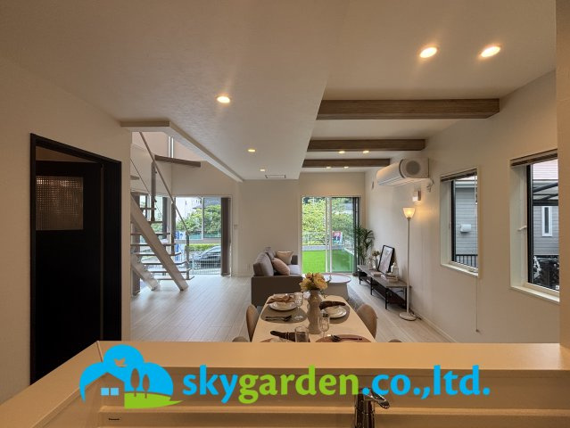 秦野市曽屋　未入居戸建　全1棟1号棟のキッチン