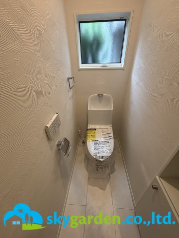 秦野市曽屋　未入居戸建　全1棟1号棟のトイレ