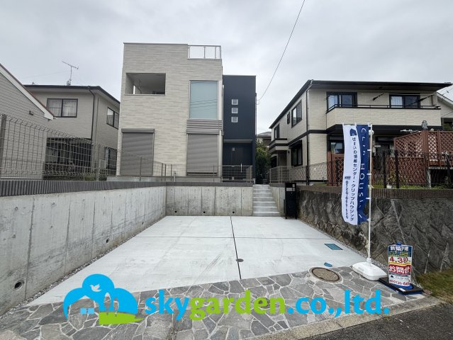 秦野市曽屋　未入居戸建　全1棟1号棟の外観