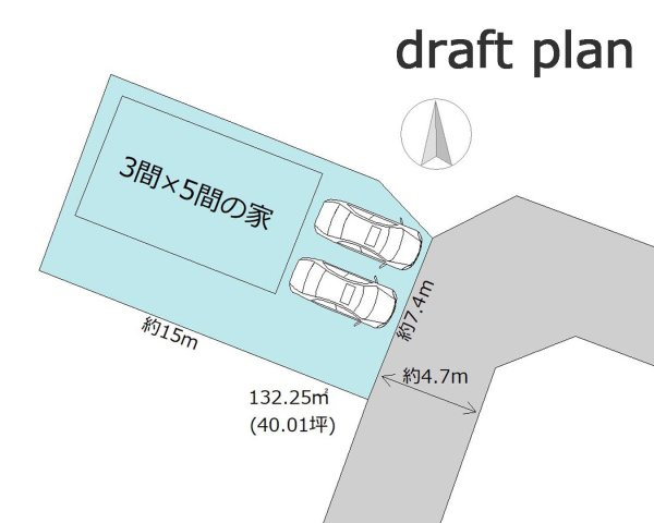 二丈深江９丁目 土地の外観|計画図（案）
こんな使い方はいかがでしょうか？
