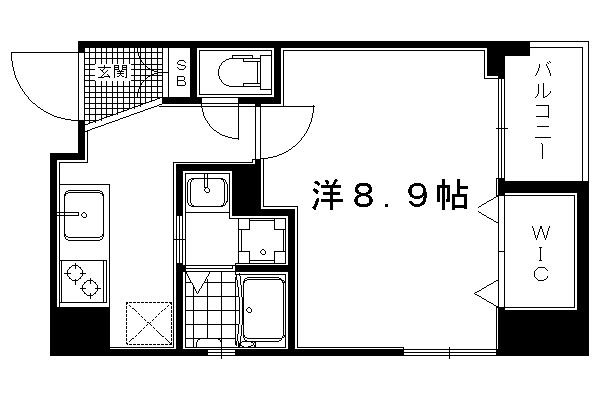 べラジオ西陣聚楽の間取り|代表的な間取りです