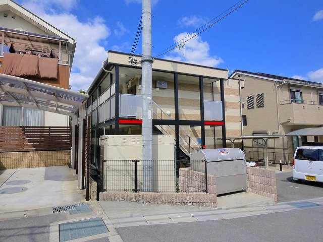 レオパレス俵口ヒルズの外観|外観は落ち着いています