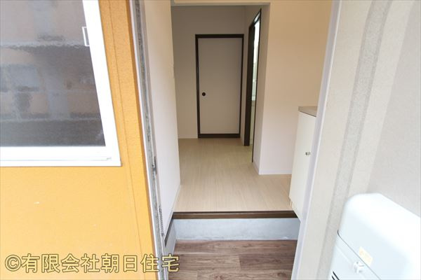 デュオライフ弥生Ａの玄関