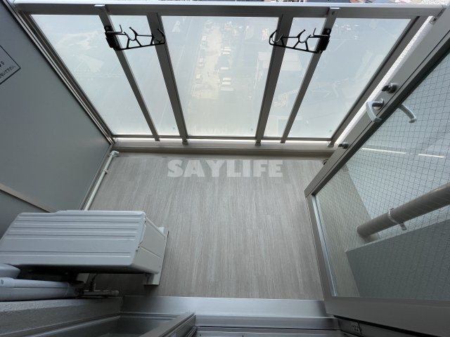 アドバンス大阪ストーリアのバルコニー