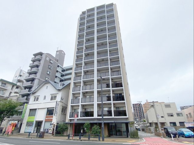 サヴォイ箱崎セントリシティの外観|鉄筋コンクリート造14階建て！