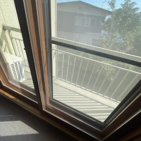 健康マンション2号棟のバルコニー