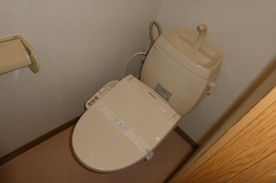 【トイレ】 | ハイムサンビレッジA | ウォシュレット