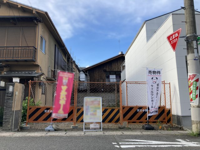 上賀茂蝉ケ垣内町32-2の外観|間口広々6ｍ！