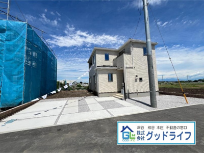 【前面道路含む現地写真】 | 深谷市新築分譲住宅　GRAFARE 深谷市武蔵野21棟　7号棟