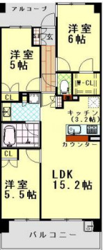 【間取り】 | リバーガーデン福島 木漏れ日の丘 C棟