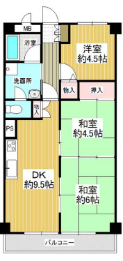【間取り】 | 狭山ハウス1棟